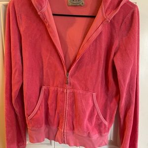 Original Juicy Couture Zip Up Terry Cloth Jacket